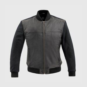 Andre Mens Varsity Leather Jacket